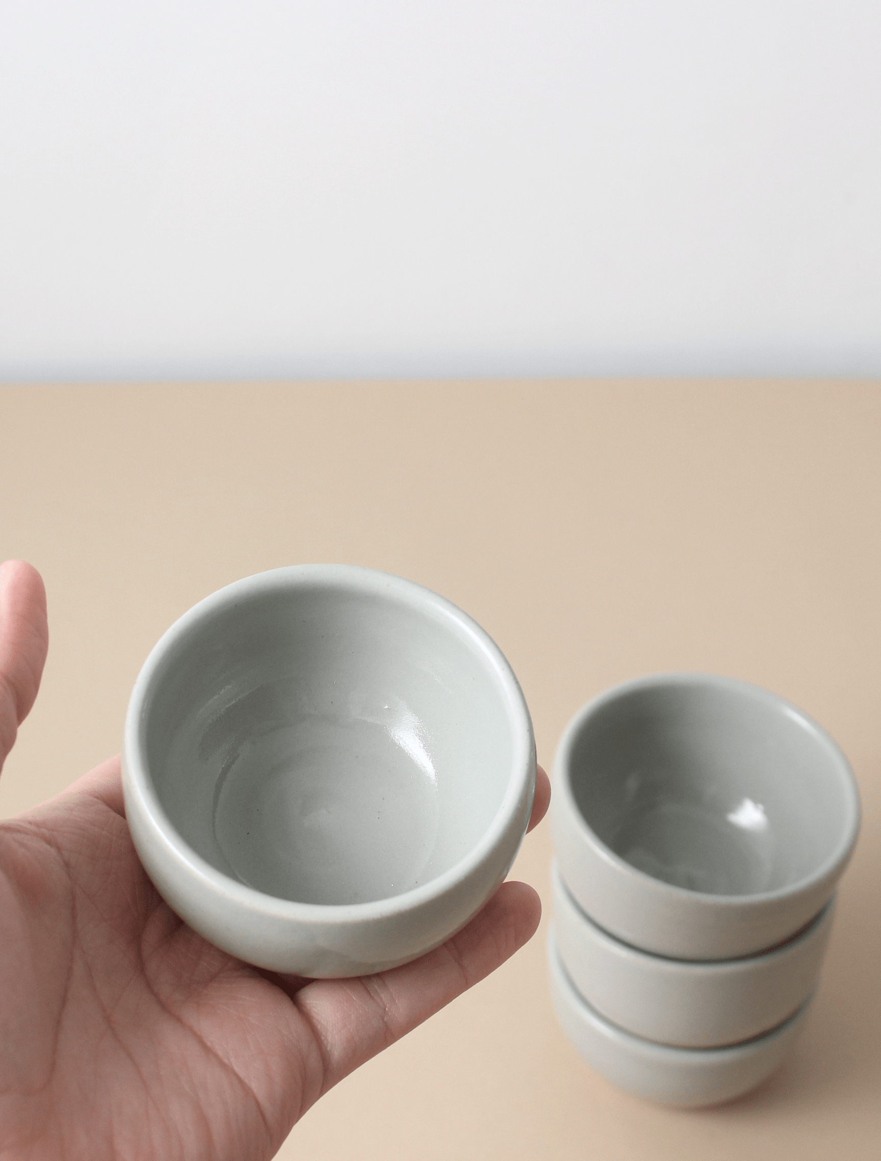 Ceramic Face Mask Mixing Bowl