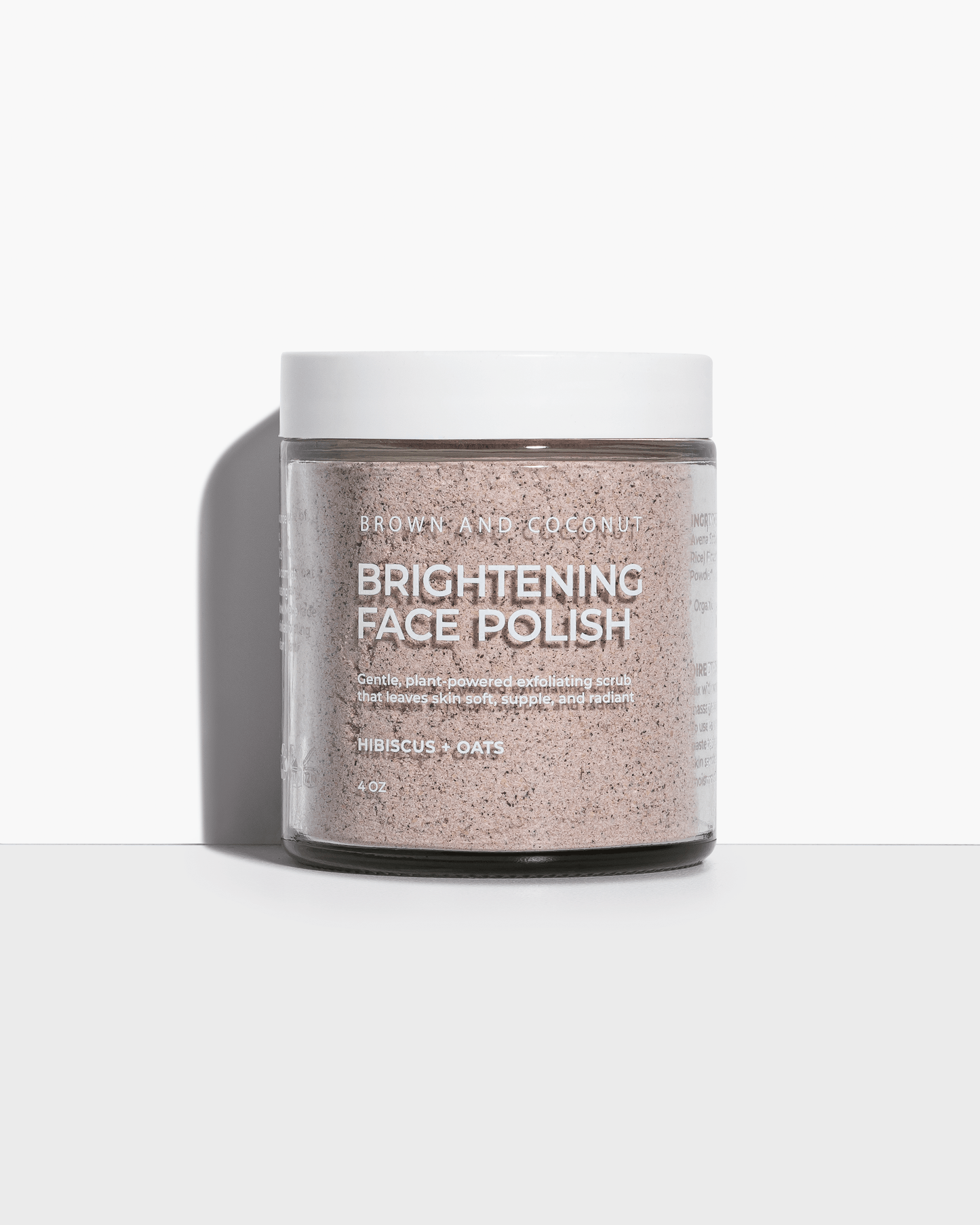Brightening Face Polish - Brown and Coconut
